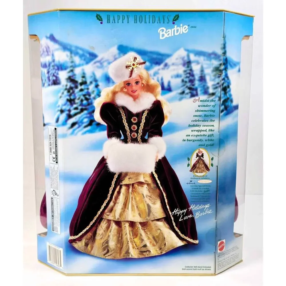 Vintage Collectible Limited Edition 1996 Mattel Holiday Barbie 15646